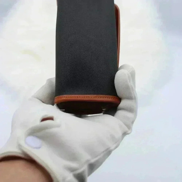 Dior Pouch CD Mark  Canvas Leather - Picture 5 of 14